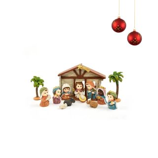 Mini Nacimiento Members Mark Decorativo