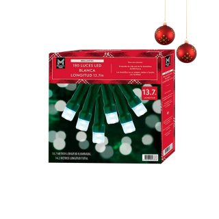 180 Luces Led Blancas Members Mark 13.7 m