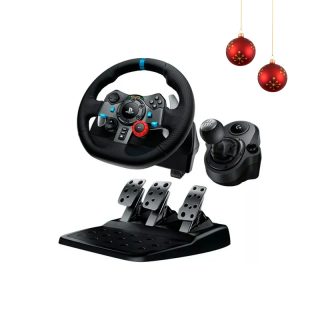 Kit Volante Pedales Palanca Logitech G29 PC PS3 PS4