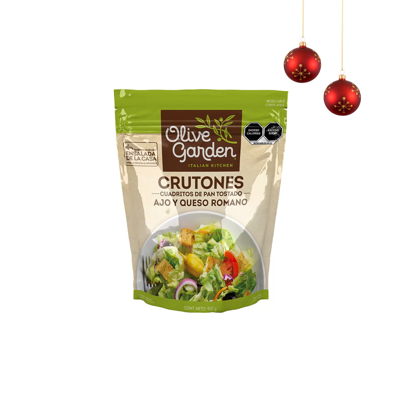 Olive Garden Crutones Ajo y Queso Romano 907 g