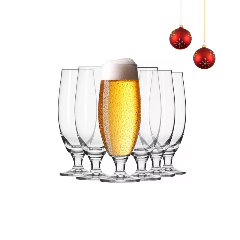 Krosno Juego de 6 Copas para Cerveza de 500 mL
