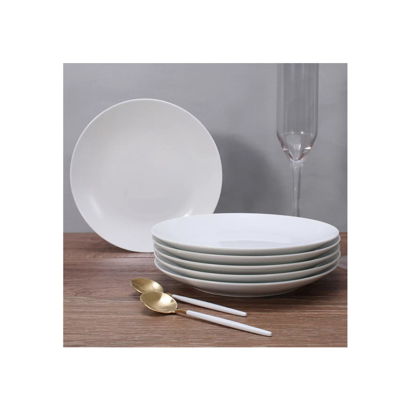 Crown Baccara Juego de 6 Platos para Ensalada de Porcelana - Image 3