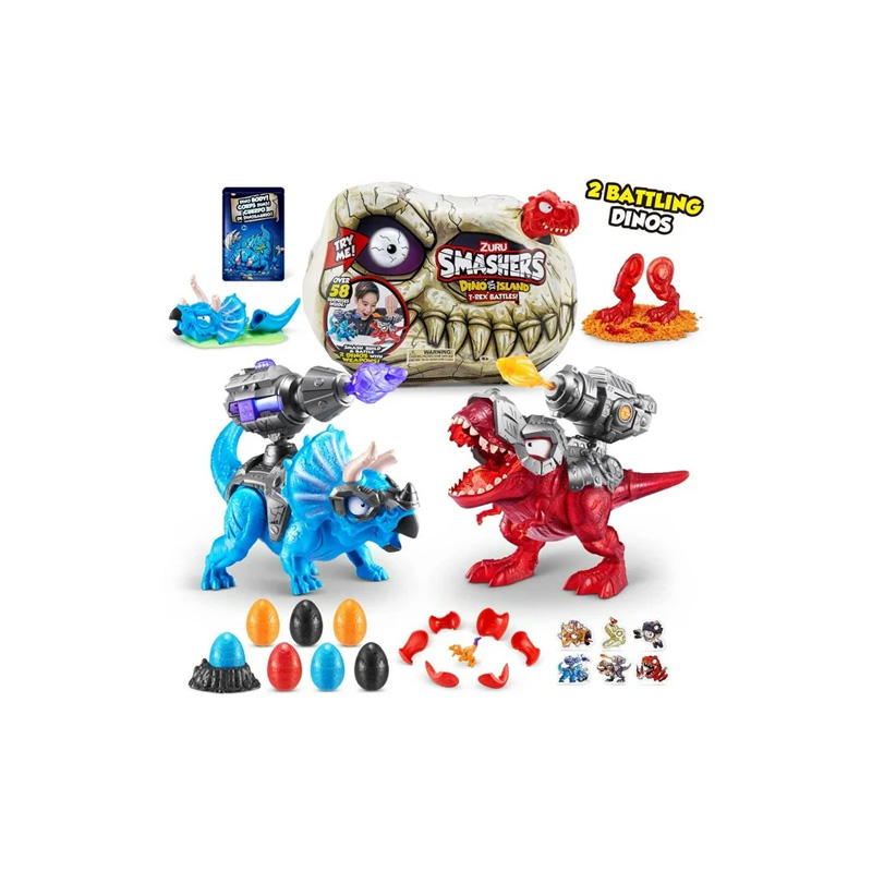 Set de Juego Smashers Zuru Dino Island T-Rex Battles - Image 4
