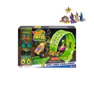 Pista Mattel Hot Wheels Monster Trucks Escorpión Super Impulso