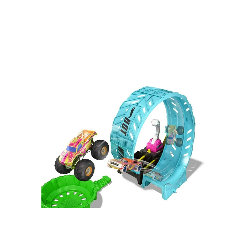 Pista Mattel Hot Wheels Monster Trucks Escorpión Super Impulso - Image 2