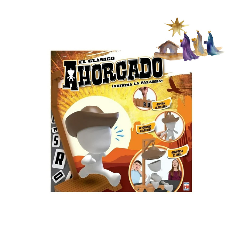 Juego de Mesa Ahorcado Fotorama Charro del Viejo Oeste