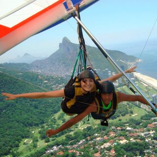 Ala delta en Valle de Bravo