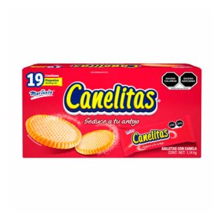 Canelitas Marinela 19 pzas de 60 g