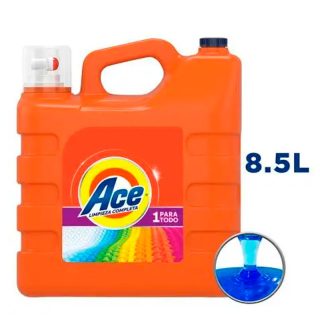 Detergente Líquido Ace Limpieza Completa Concentrado 8.5 L