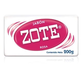 Jabón Zote en barra rosa 200 g