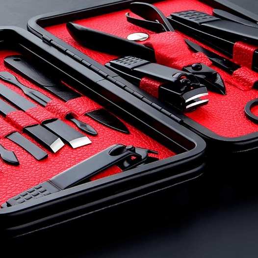 Kit Manicure 15 en 1 de acero inoxidable - Image 2