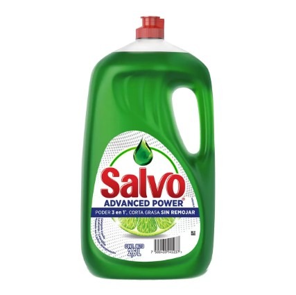 Salvo Advanced Power Detergente Líquido para Trastes 2.6 l