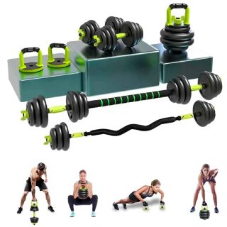 Set Completo de Pesas Para Fortalecer y Tonificar