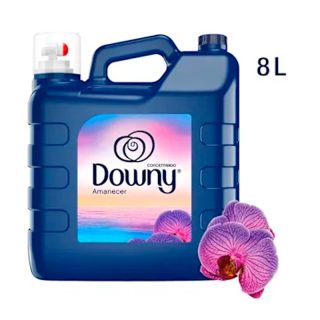 Suavizante de Telas Downy Amanecer Aroma Fresco con Notas Marinas 8 l