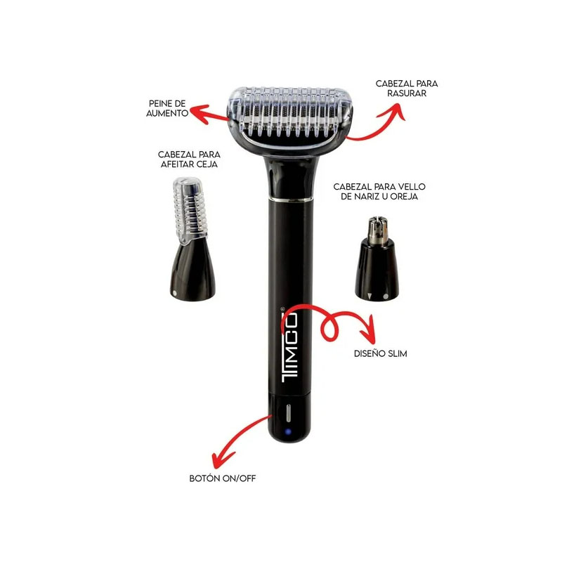 Afeitadora Corporal Timco Wet y Dry Recargable - Image 3