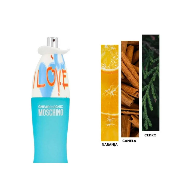 Eau de Toilette Moschino Cheap And Chic I Love Love para Dama 100 ml - Image 3