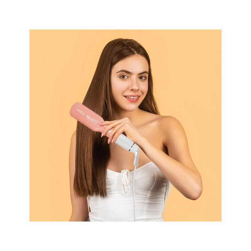 Plancha Alaciadora de Cabello Timco Majesty Peach Tourmaline - Image 3