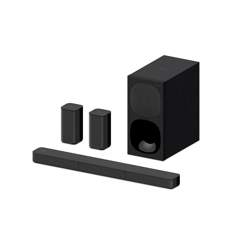 Teatro En Casa De 5.1 Canales Con Barra De Sonido y Subwoofer Sony