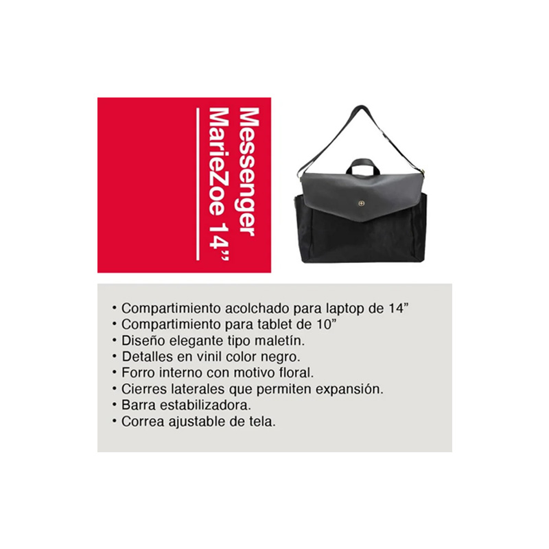 Maletín Portalaptop Wenger Negro - Image 2