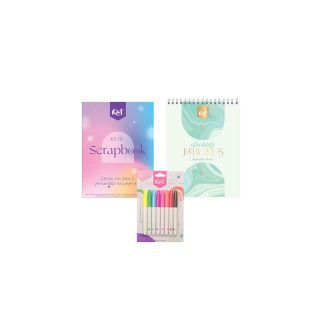 Kiut 3 Pack Scrapbook y Planeador