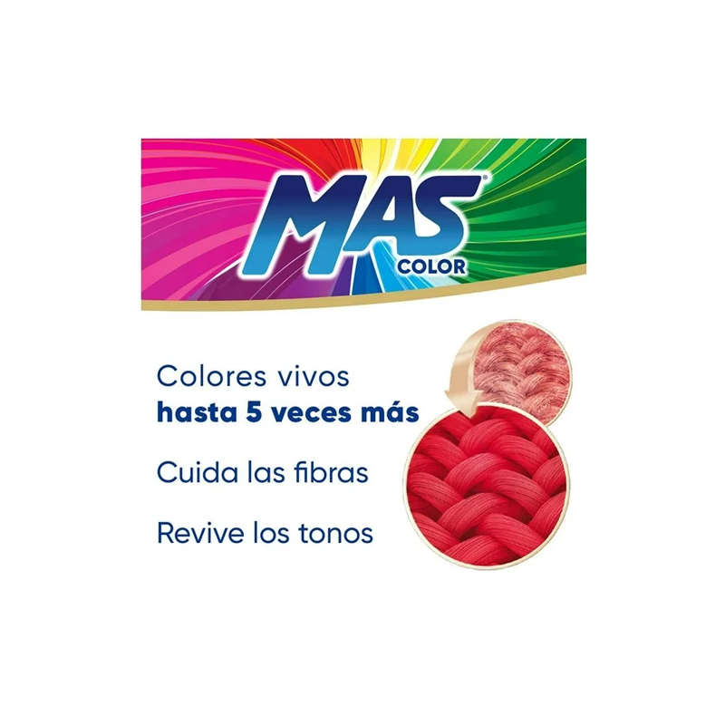 Detergente líquido MAS colores intensos 6.64 l - Image 3