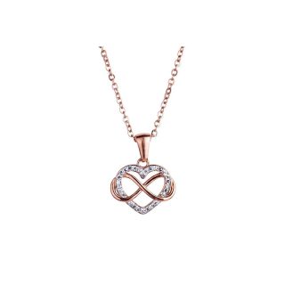 Collar para Mujer Corazón Infinito Luckyly