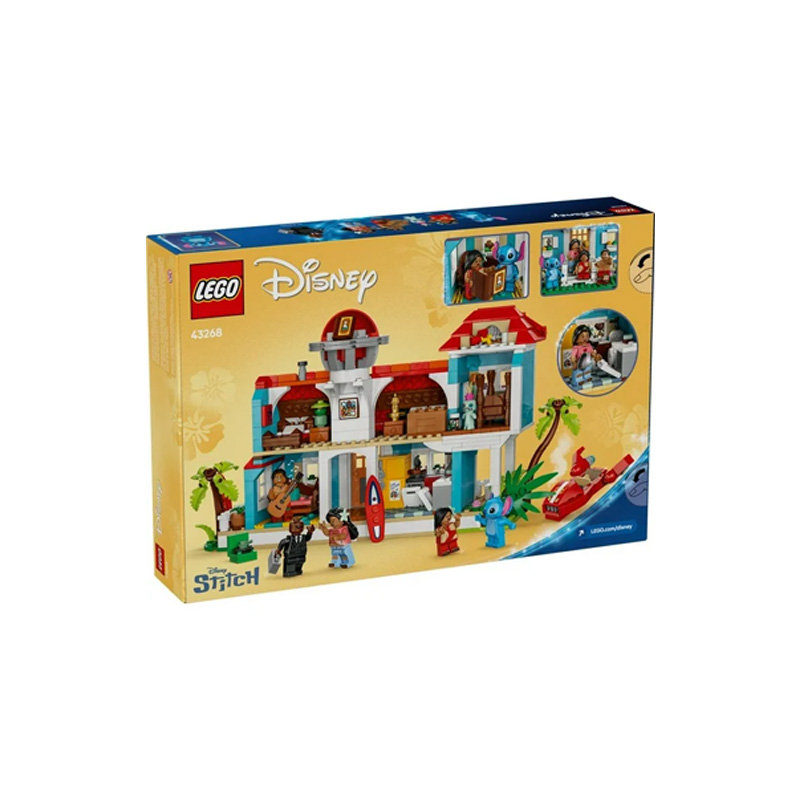 Set Lego Disney 43268 Lilo y Stitch Casa de Playa - Image 2