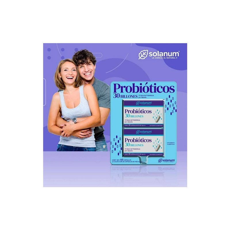 Probióticos Solanum 60 Cápsulas de 450 mg c/u - Image 4