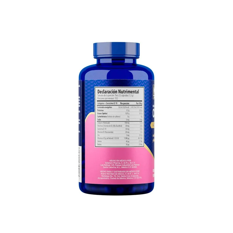 Suplemento Alimenticio Members Mark Colágeno + Coenzima Q-10 396 Cápsulas de 500 mg c/u - Image 2