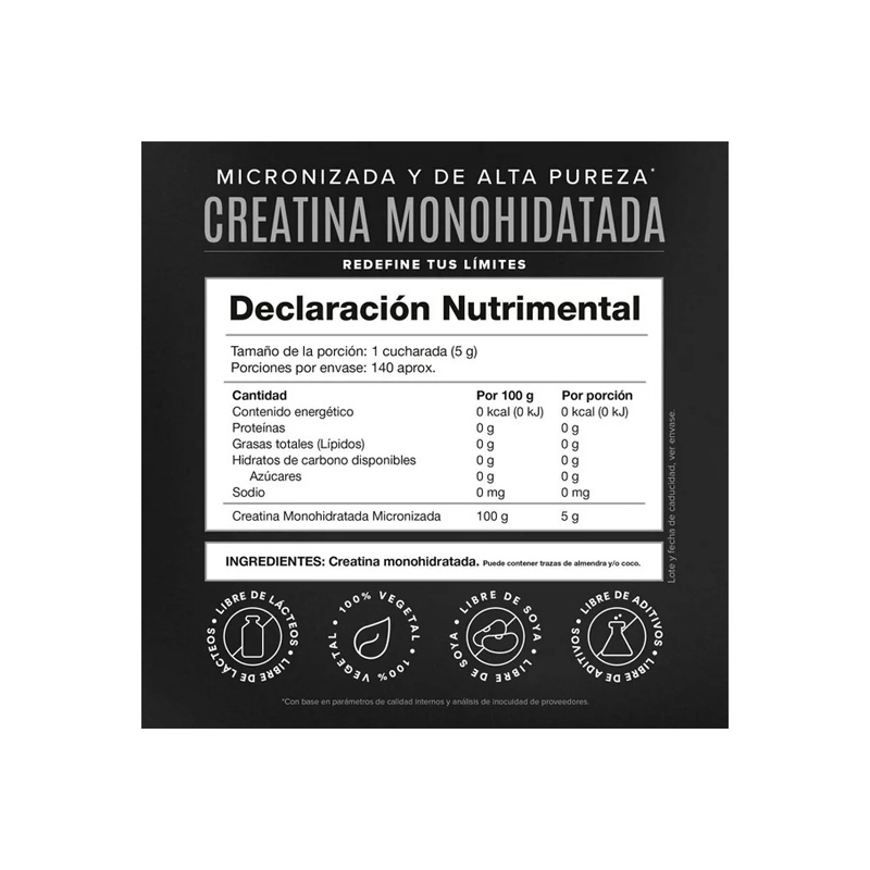Creatina Monohidratada Birdman Performance Series 700 gr - Image 2