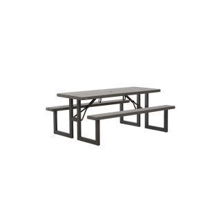 Mesa para Picnic Lifetime Plegable Tipo Madera
