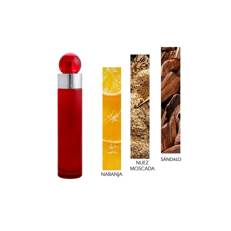 Eau de Toilette Perry Ellis 360° Red para Caballero 100 ml - Image 2