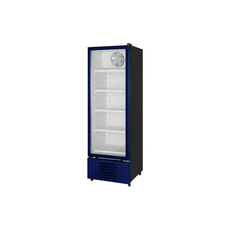 Vitrina Refrigerador Hisense Multi Flow 9 Pies Cúbicos Azul - Image 2