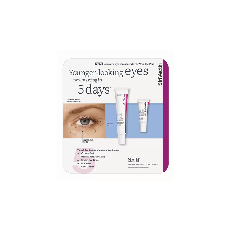 StriVectin Concentrado Antiarrugas Intensivo Plus para Ojos 2 pzas
