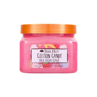 Exfoliante Corporal De Azúcar Natural Con Manteca De Karité Y Esencia De Algodón De Azúcar