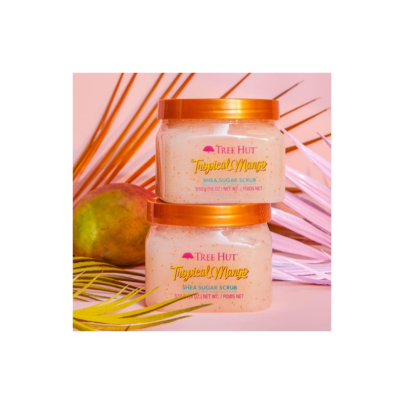 Exfoliante Corporal De Azúcar Natural Con Manteca De Karité Y Esencia De Mango - Image 2