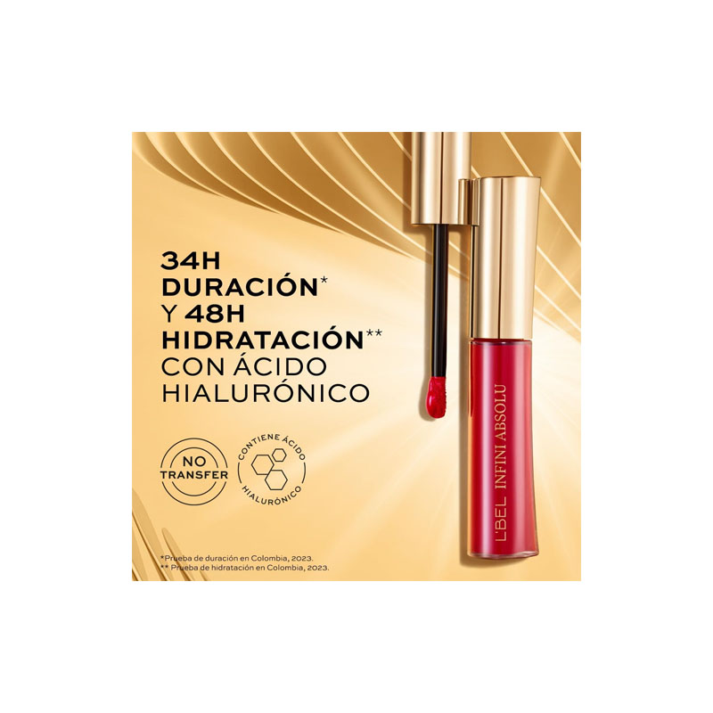 Labial Líquido No Transfer De Larga Duración Con Ácido Hialurónico - Image 2