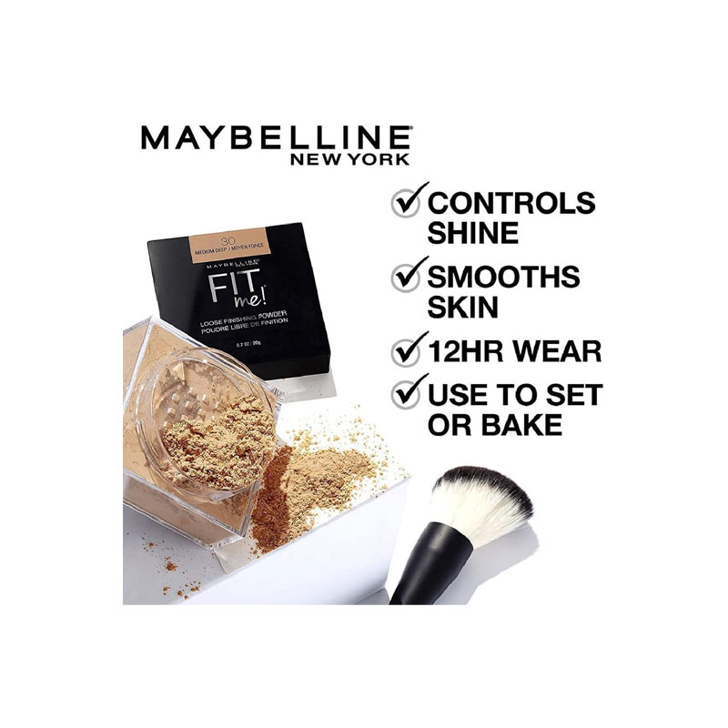 Polvo De Maquillaje Fit Me Loose Powder Tono Medium - Image 2