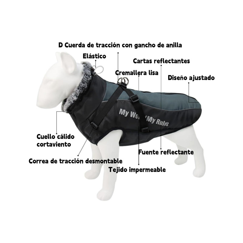 Abrigo Termico Para Perro XXL - Image 3