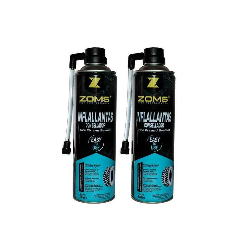 Inflallantas con Sellador 2 pzas de 340 g