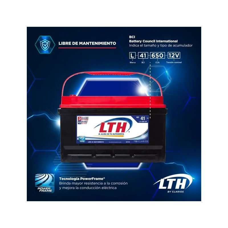 Batería para Auto LTH L 41 650 - Image 2