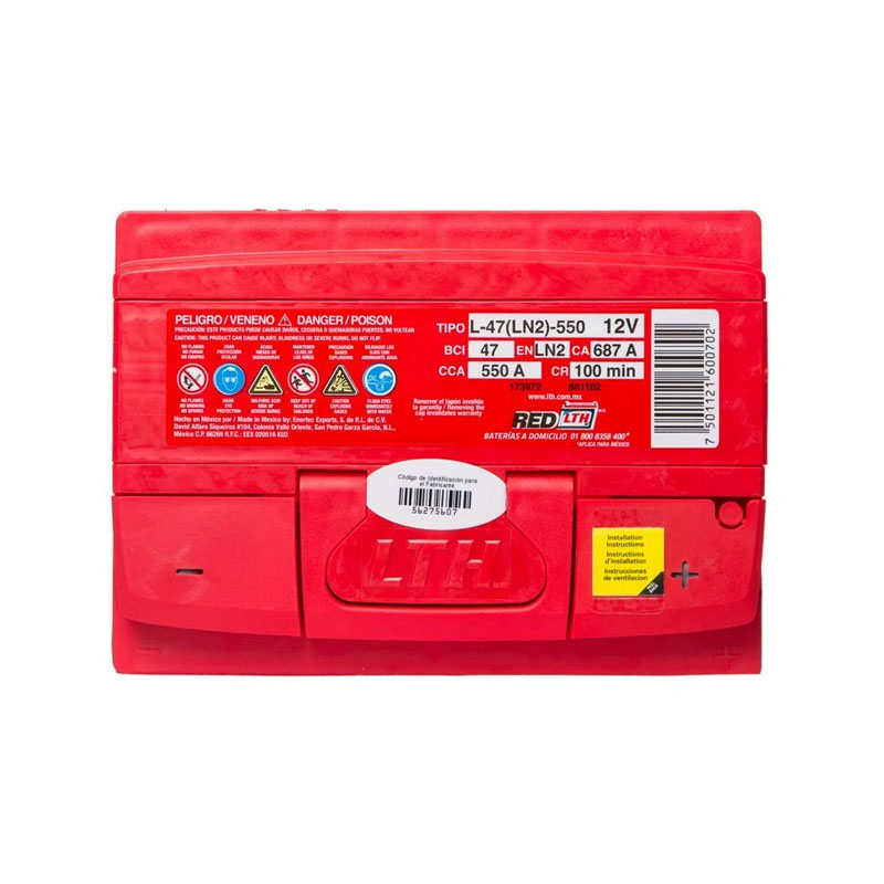 Batería para Auto LTH L 47(LN2)550 - Image 3