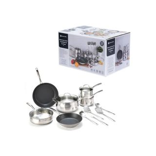 Batería de Acero Inoxidable con 15 pzas