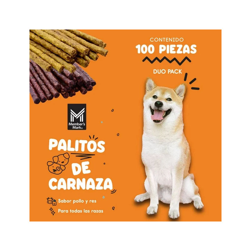 Carnaza para Perro Members Mark Sabor Pollo y Carne 200 pzas - Image 2