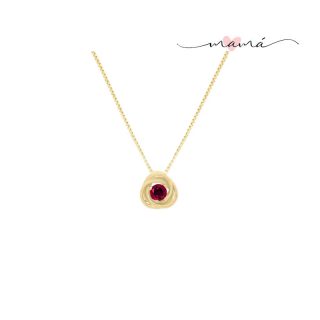 Colgante y Dije Mariza De Oro Amarillo 14 K Rubí