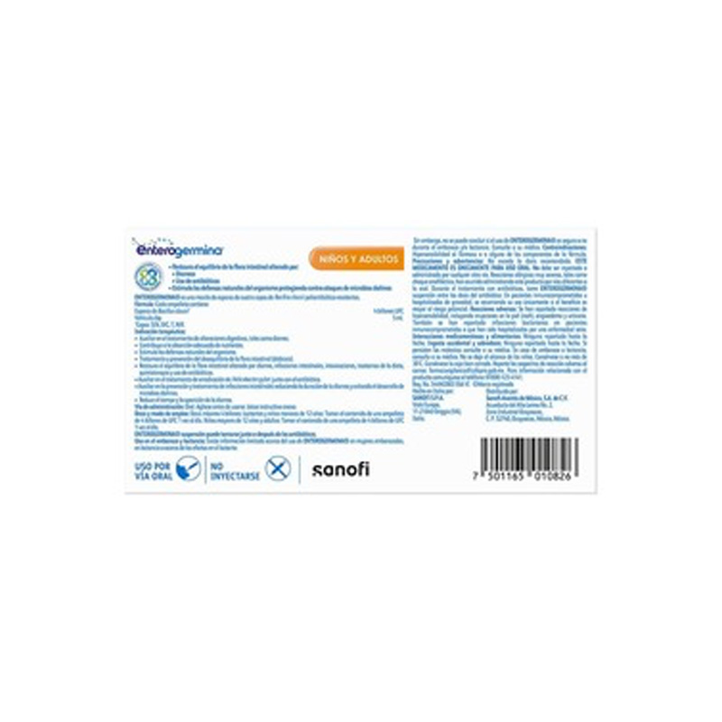 Enterogermina Suspension 5ml - Image 2