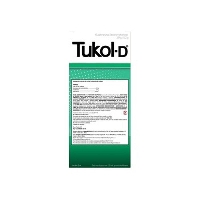 Tukol-D Jarabe Adulto Alivio de Tos y Expulsión de Flemas - Image 3