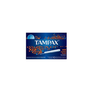 Tampax Absorbentes Internos con Aplicador Biodegradable Nivel Súper Plus