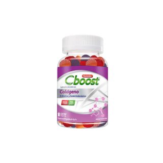 C Boost Colágeno + Biotina y Ácido Hialurónico Gomitas Sabores: Cereza y Acaí