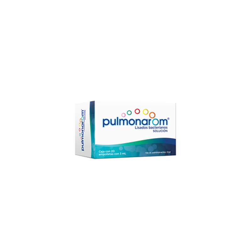 Pulmonarom 20 Solución Ampolleta
